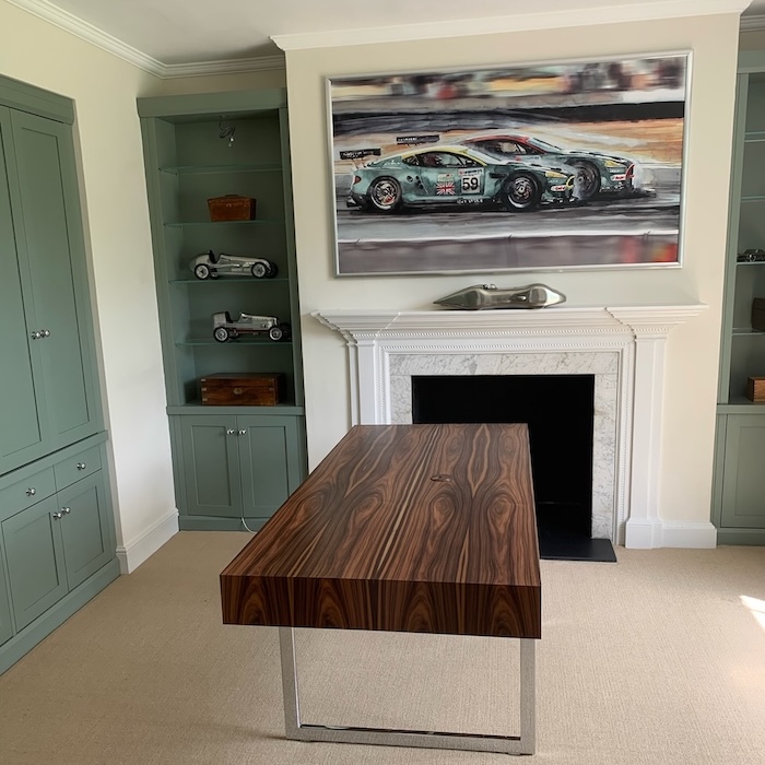 Bespoke Carpentry Home Office Installation in East Sussex